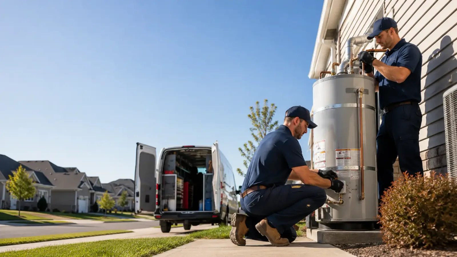 Water Heater Installation in London, AR